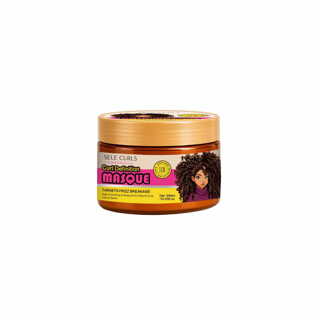 Sele Curls Curl Definition Masque 300ml jar